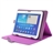 3-in-1 Universal Folding PU Flip Case Cover Stand Set for 10.1-inch Tablet PC (Purple)