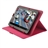 3-in-1 Universal Folding PU Flip Case Cover Stand Set for 10.1-inch Tablet PC (Rosy)