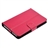 3-in-1 Universal Folding PU Flip Case Cover Stand Set for 7-inch Tablet PC (Rosy)