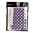 4-in-1 Dots PU Case & Stylus Pen & Screen Guard & Cloth Set for Samsung Galaxy Tab 3 7.0 P3200/P3210/T210/T211 (Purple)