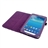 4-in-1 Dots PU Case & Stylus Pen & Screen Guard & Cloth Set for Samsung Galaxy Tab 3 7.0 P3200/P3210/T210/T211 (Purple)