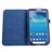 4-in-1 Litchi PU Case & Stylus Pen & Screen Guard & Cloth Set for Samsung Galaxy Tab 3 7.0 P3200/P3210/T210/T211 (Blue)