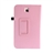 4-in-1 Litchi PU Case & Stylus Pen & Screen Guard & Cloth Set for Samsung Galaxy Tab 3 7.0 P3200/P3210/T210/T211 (Pink)