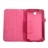 4-in-1 Litchi PU Case & Stylus Pen & Screen Guard & Cloth for Samsung Galaxy Tab 3 7.0 P3200/P3210/T210/T211 (Rosy)