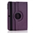 4-in-1 Litchi Pattern PU Case & Screen Guard & Stylus Pen & Cloth Set for Samsung Galaxy Tab 3 10.1 P5200/P5210 (Purple)