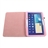 4-in-1 Litchi Texture Smart PU Flip Case Cover Stand Set for Samsung Galaxy Tab 3 10.1 P5200/P5210 (Pink)