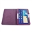 4-in-1 Litchi Texture Smart PU Flip Case Cover Stand Set for Samsung Galaxy Tab 3 10.1 P5200/P5210 (Purple)