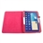 4-in-1 Litchi Texture Smart PU Flip Case Cover Stand Set for Samsung Galaxy Tab 3 10.1 P5200/P5210 (Rosy)