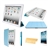 4-in-1 Ultra-thin Smart PU Cover & Stylus Pen & Screen Guard & Cloth Set for iPad 4 /iPad 3 /iPad 2 (Sky-blue)