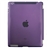 5-in-1 Smart PU Case & Hard Back Cover & Stylus Pen & Screen Guard & Cloth Set for iPad 4 /iPad 3 /iPad 2 (Purple)