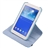 4-in-1 360-degree Rotating Stand PU Flip Case Cover Set for Samsung Galaxy Tab 3 Lite 7.0 T110 /T111 (Sky-blue)