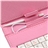 80-keys USB Keyboard PU Protective Case Cover with Stand for 7-inch Tablet PC (Pink)