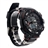 Alike AK1389 Waterproof Men's Dual Time Sports Digital Quartz Wrist Watch with Date /Alarm /Stopwatch (Red)