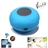 BTS-06 Mini Waterproof Hands-free Bluetooth Speaker with MIC & Suction Cup for iPhone /iPad /Cellphones (Blue)