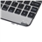 USB Rechargeable Bluetooth V2.0 82-key Keyboard with Aluminum Alloy Case for iPad 2 /The new iPad (Black)