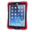 Durable Shockproof Dustproof Silicone Protective Back Case Cover Shell with Folding Stand for iPad Air /iPad 5 (Red)