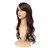 NUOLUX TCJ89024 29-inch Fashion Women’s Girls Long Curly High Temperature Fiber Synthetic Wig Hair Pieces Hair Extension with Bangs /Built-in Adjustable Hair Cap