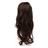 NUOLUX TCJ89024 29-inch Fashion Women’s Girls Long Curly High Temperature Fiber Synthetic Wig Hair Pieces Hair Extension with Bangs /Built-in Adjustable Hair Cap