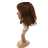NUOLUX TDJ88001C 12-inch Fashion Women’s Girls Short Curly Wavy High Temperature Fiber Synthetic Wig Hair Pieces Hair Extension with Bangs /Built-in Adjustable Hair Cap