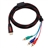 1.5m 5ft HDMI to 3-RCA Male Audio Video Component Convert Cable For HDTV 1080P