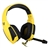 Kotion EACH G4000 USB Stereo Gaming Headphone Headset with Microphone / Volume Control / LED Light for PS3 PC Game (Black+Yellow)