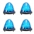 4pcs 12-24V 16-LED Truck Van Car Side Marker Trailer Light Lamp Indicator (Blue)