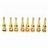 8pcs 4MM Gold Plated Musical Audio Speaker Cable Wire Banana Plug Connector