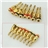 8pcs 4MM Gold Plated Musical Audio Speaker Cable Wire Banana Plug Connector