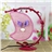Creative Wrought Iron Desk Lamp Hanging Moon Light with US Plug (Pink)