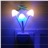 LED Wall Night Lights Mushroom Plants Style Sensor Lamp for Kids Sleeping with EU-plug