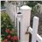 New Outdoor Solar Power LED Wall Path Garden Fence Lamp Waterproof Light (White Light)