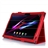 Tablet Protective Cover Slim Folding Cover Case for Sony Tablet Z (Red)