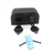 Waterproof 12V Motorcycle Car Boat Cigarette Lighter Socket Splitter + Power Socket Adapter Plug for iPad iPhone Cellphone GPS with LED Indicator (Black)