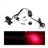 Waterproof Car Laser Rear Fog Light Warning Lamp Anti-Collision Taillight (Flower Pattern)
