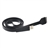 1M Flat Noodle Style USB Sync Data and Charging Cable Cord for iPad /iPhone (Black) 