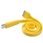 High-quality 1M Flat Noodle Style USB Sync Data & Charging Cable Cord for iPad /iPhone (Yellow) 