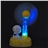 Lovely Baby Bear USB Cartoon Fan Soft Fan Blade with LED Flashlight (Blue & Yellow)