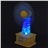 Beautiful Windmill Style USB Cartoon Fan with Soft Fan Blade and LED Flashlight (Blue & Yellow)