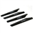 4pcs 15cm Rotor Blades Wings for RC Helicopter Toy (Black)