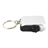 Hand winding Mini Keychain 2 LED Flashlight (Silver)