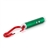 Red Beam Laser Pointer with Flashlight and Buckle (Green)