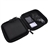 4W 4 Solar Tablet Folding Portable Emergency Solar Charger for Cellphone Camera GPS MP3 Power Bank (Black)