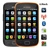 C5 Android 2.3 Dual SIM Quad Band 4.0-inch Capacitive Screen 3G Smart Phone with WiFi TV GPS Dual-camera (Black)