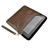 Crocodile Pattern Soft PU Leather Bag Pouch with Magnetic Button & Strap for The new iPad (Brown)