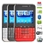 F605 Android 2.3 Dual SIM Quad Band 2.4 Inch Touchscreen QWERTY Keyboard Smart Phone with WiFi TV GPS (White)