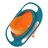 Gyro Bowl Children's No Spill Bowl (Green & Orange)
