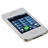 P9100 Dual SIM Quad Band 3.2-inch Resistive Touchscreen Cell Phone with TV Dual-camera Bluetooth Java FM MP3 MP4 (White)
