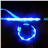 PP Weave Strap Optical Fiber LED Flashing Pet Dog Collar Safety Chain Set (Red)