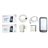 ThL V9 Android 4.0 MTK6575 1.0GHz Dual SIM 4.3-inch Capacitive Screen 3G Smart Phone with WiFi GPS Dual-camera (White)