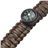 3-in-1 Multifunctional Parachute Cord Survival Bracelet with Compass & Whistle for Outdoor Activities (Army Green)